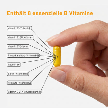 8 Essenzielle B Vitamine
