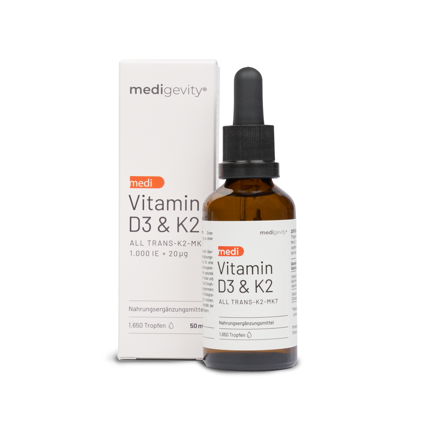 medi Vitamin D3 & K2 Tropfen
