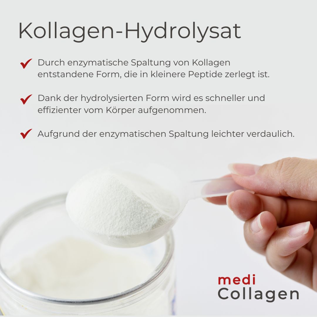 mediCollagen Kollagen-Hydrolysat Vorteile
