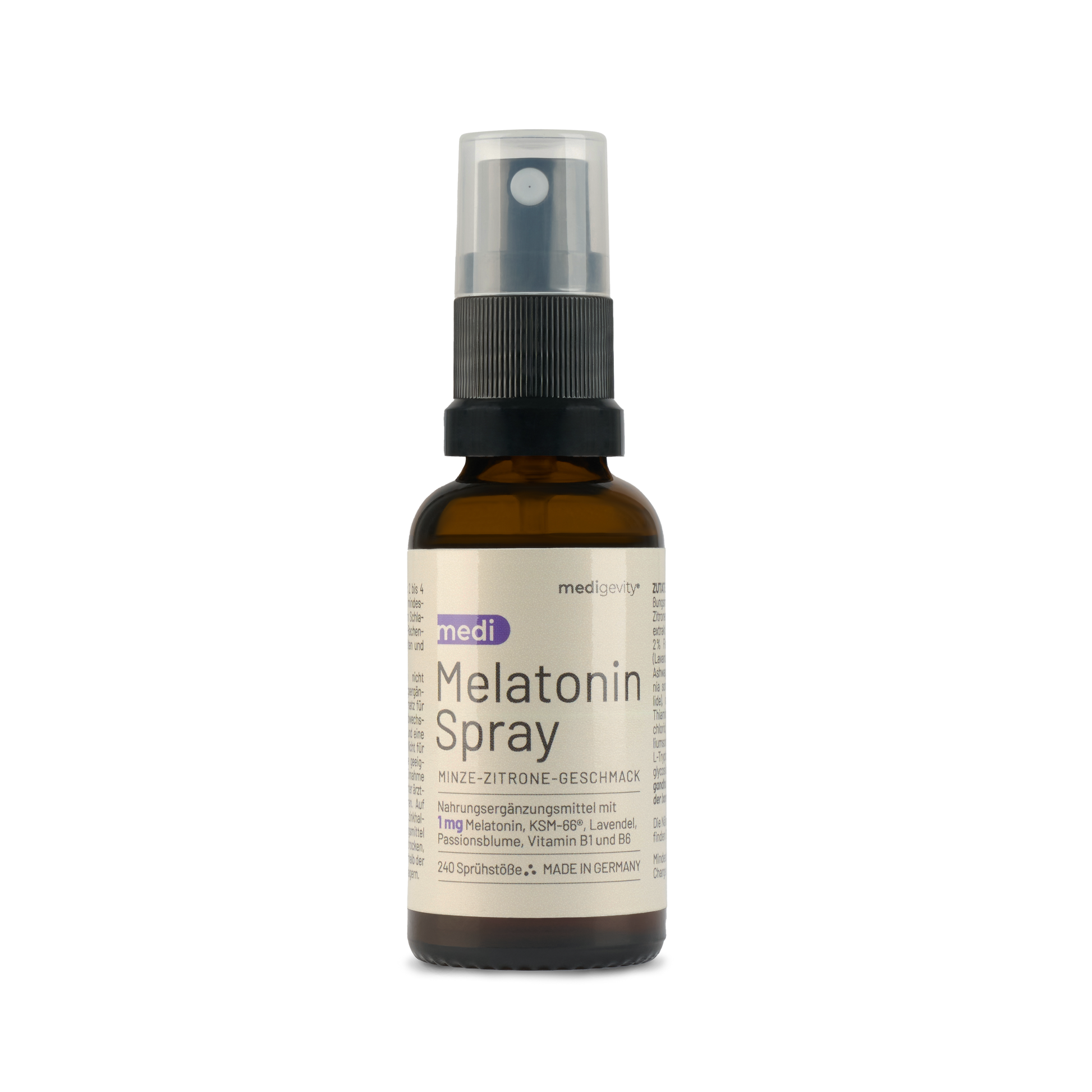 medi Melatonin Spray Flasche