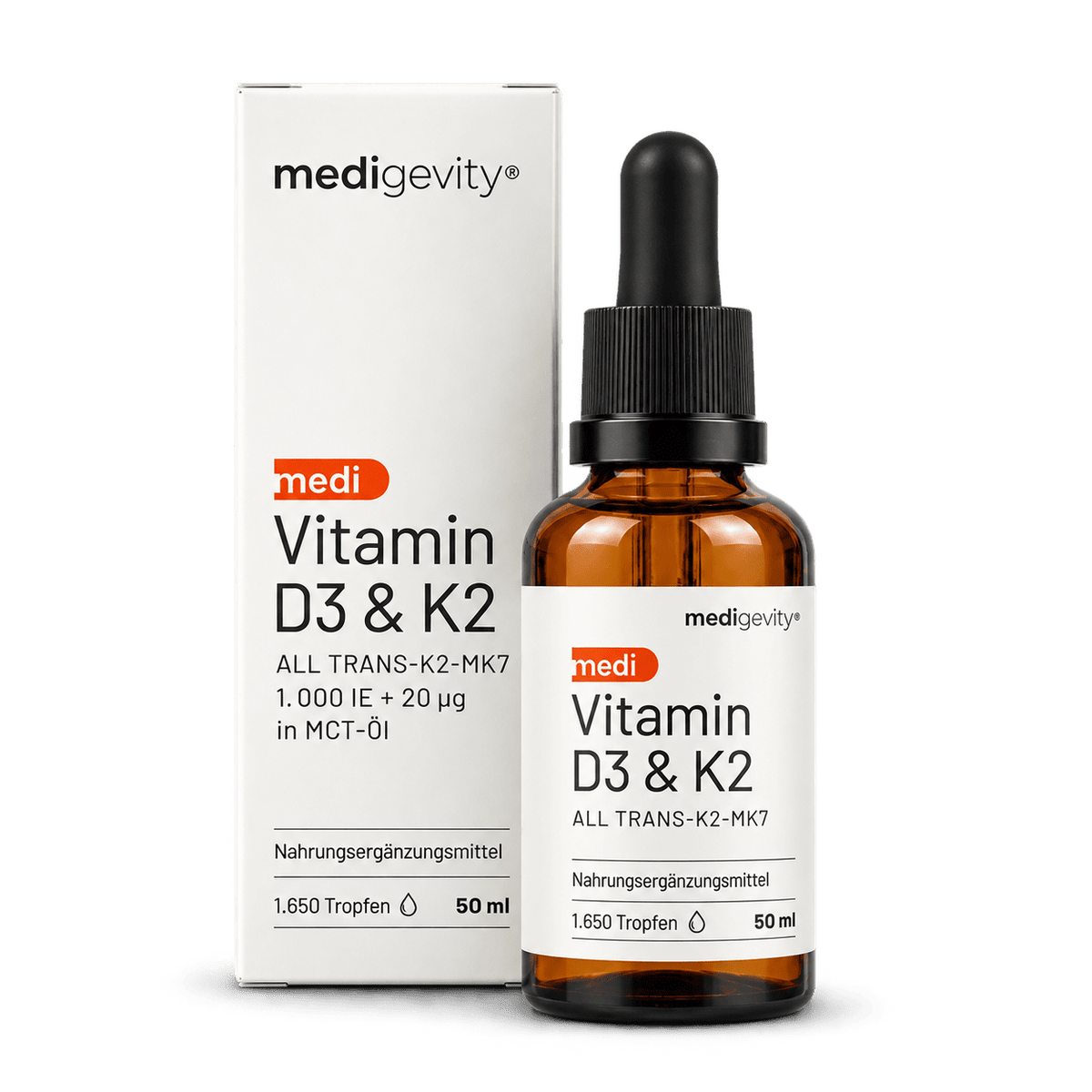 medi Vitamin D3 & K2 Tropfen