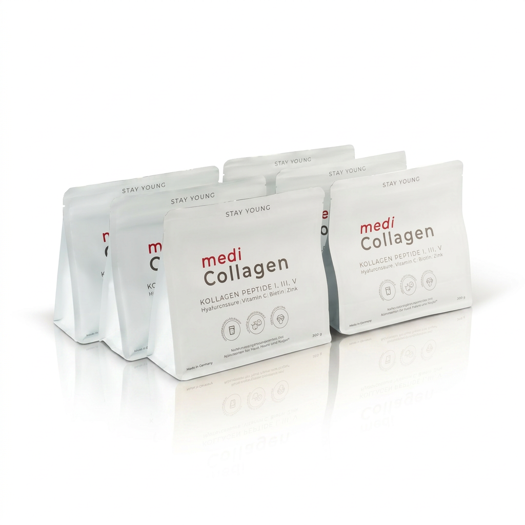 medi Collagen Pulver 6er Set