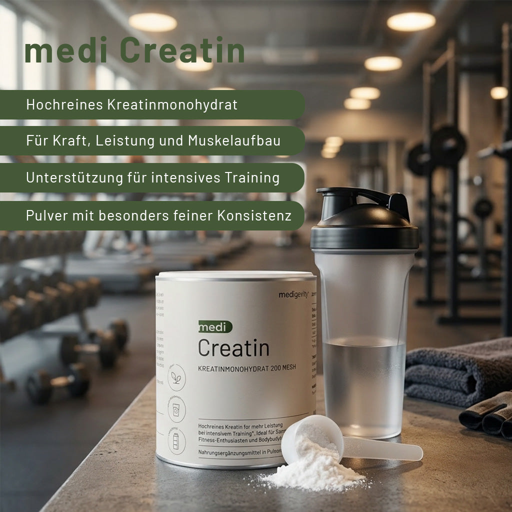 medi Creatin Produktfoto Auflistung