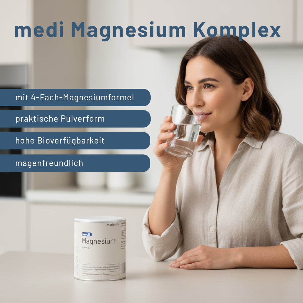 medi Magnesium Komplex Auflistung