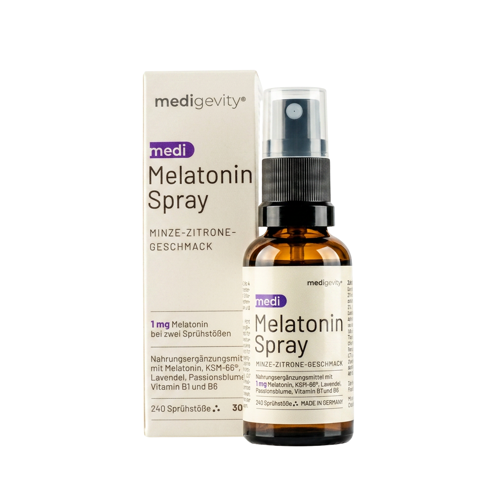 medigevity medi Melatonin Spray Produktfoto