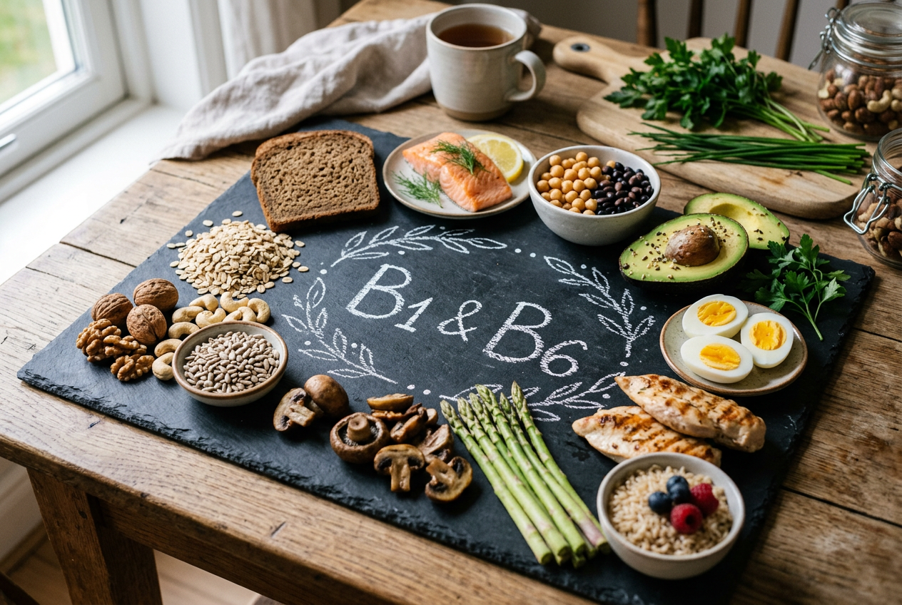 Vitamin B1 und B6